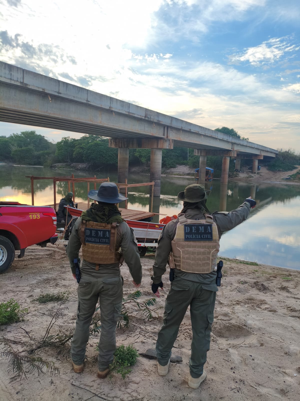 OPERAÇÃO LEITO LEGAL Polícias Civil e Militar deflagram operação contra garimpo ilegal no norte de MT