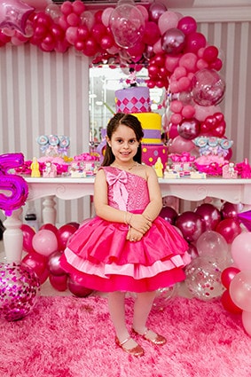 O aniversário de cinco anos de Larissa Amui 1ª parte