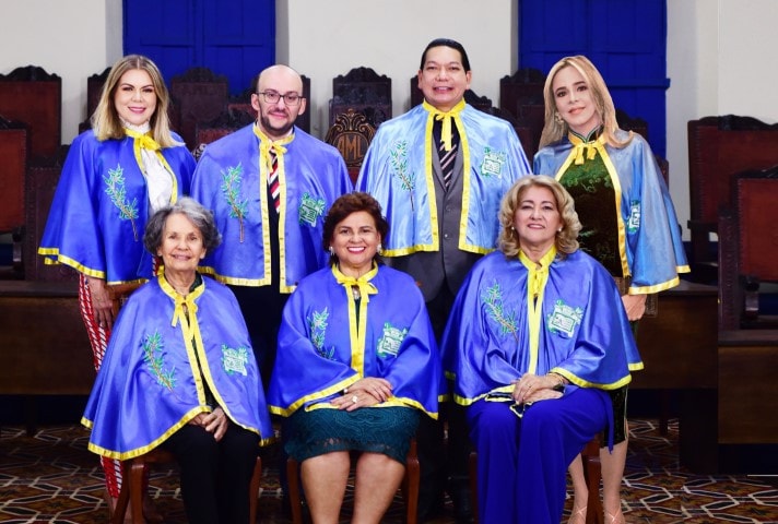 Ilustres Imortais: Nilza Queiroz Freire, Sueli Batista, Neila Barreto, Lindinalva Rodrigues, Eduardo Mahon, Agnaldo Silva e Amini Haddad