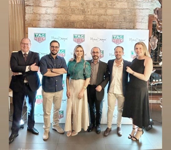 O Grupo Márcio Designer recebeu os convidados, para apresentar a história da marca Tag Heuer