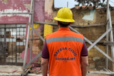 Vistoria técnica busca prevenir desabamentos no Centro Histórico de Cuiabá