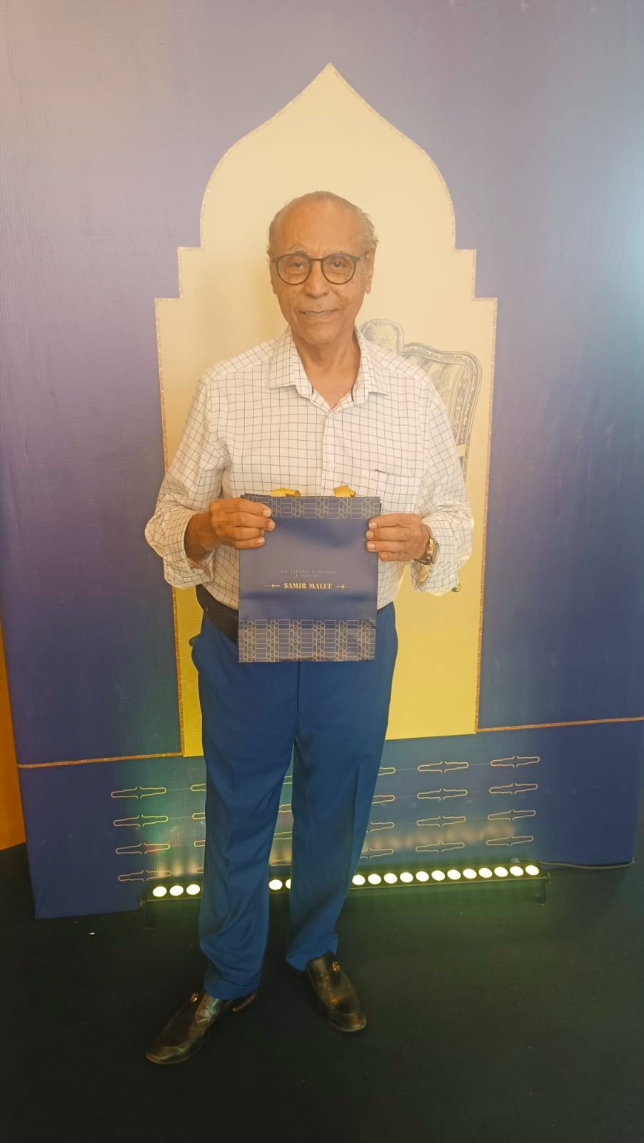 Família de Samir Maluf promoveu almoço em homenagem à sua trajetória e lançou livro sobre sua história.