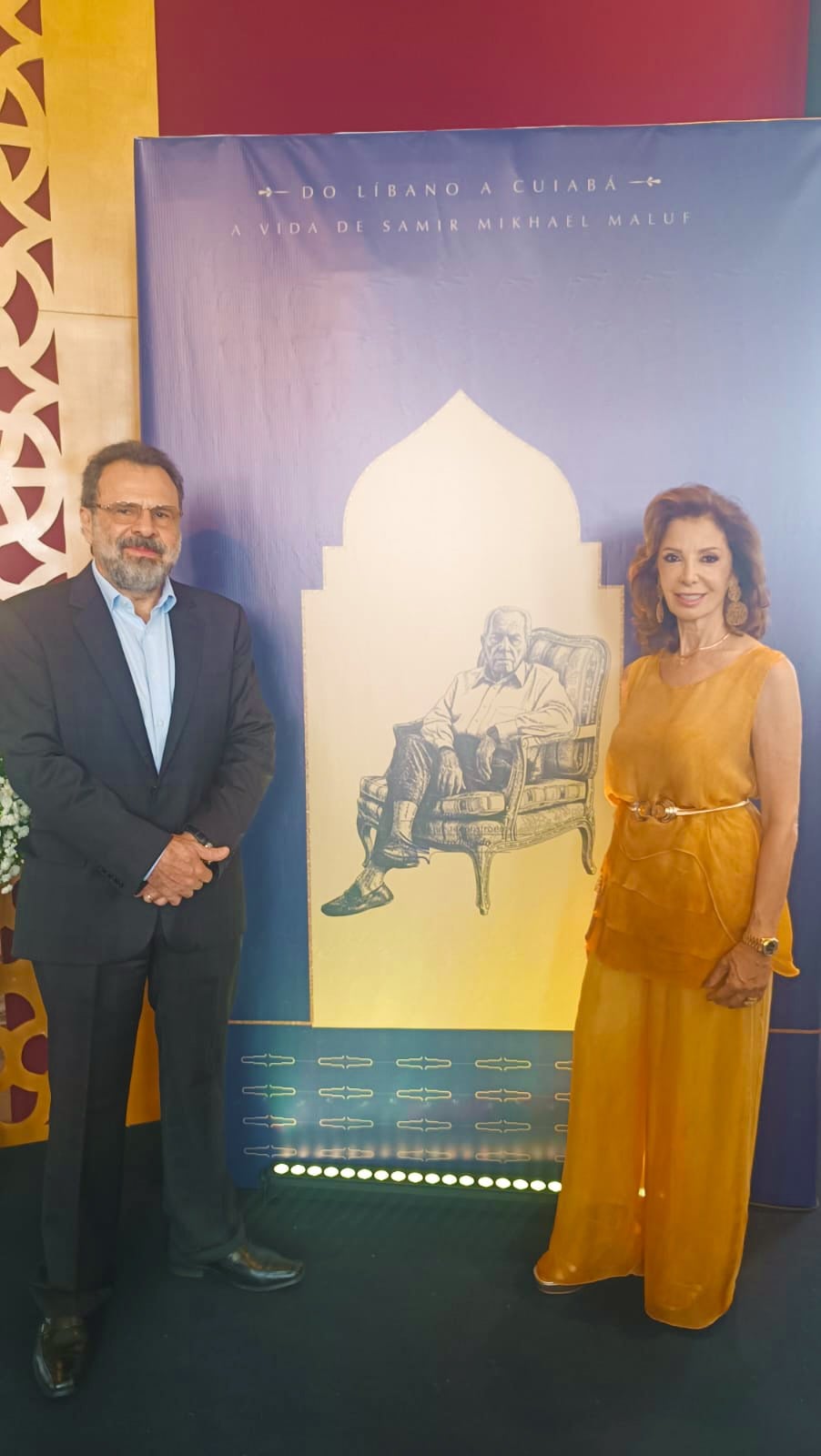 Família de Samir Maluf promoveu almoço em homenagem à sua trajetória e lançou livro sobre sua história.