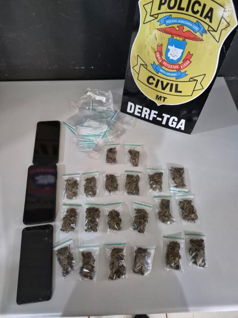 OPERAÇÃO NOMAD - Polícia Civil cumpre 55 ordens judiciais contra grupo criminoso envolvido com tráfico de drogas em Tangará da Serra