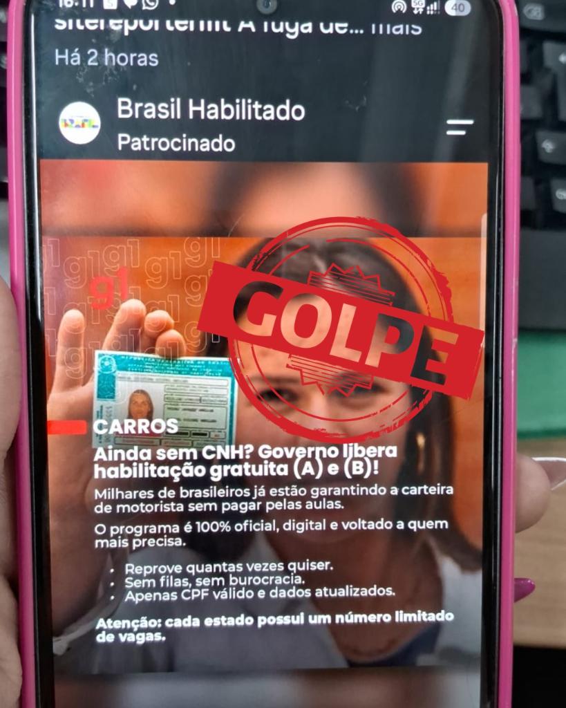 Detran-MT orienta sobre golpes com falsas vagas da CNH Social